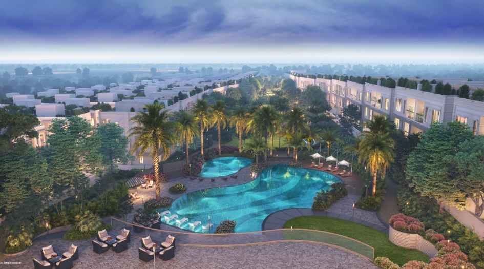 Supreme-Villagio-Swimingpool-&-Villa-View